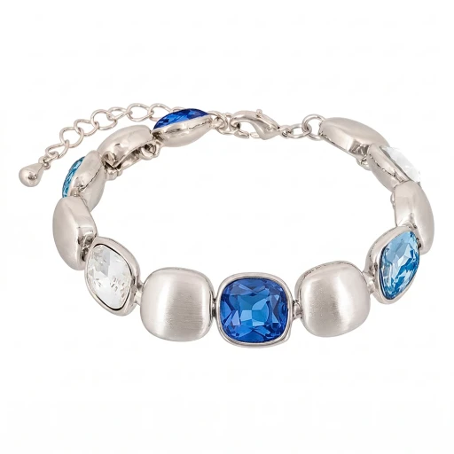 Браслет Cristal, Light blue, Blue CG201022H-006 S Fiore Luna