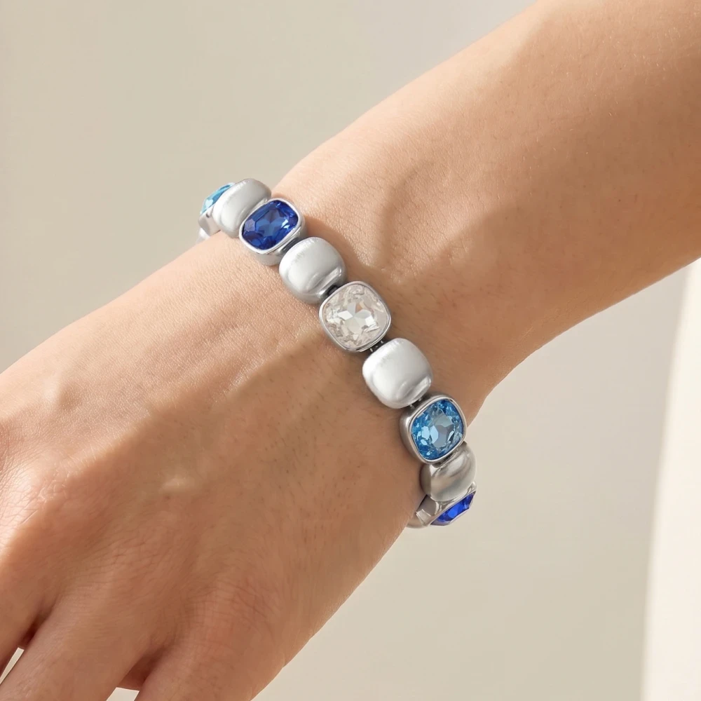 Браслет Cristal, Light blue, Blue CG201022H-006 S Fiore Luna