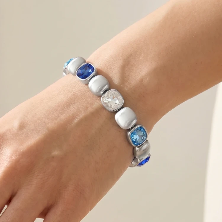 Браслет Cristal, Light blue, Blue CG201022H-006 S Fiore Luna