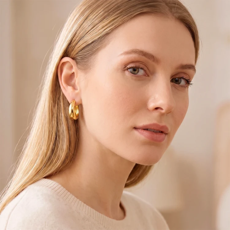 Серьги Fiore Luna ABE29431-01 G