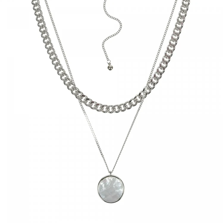 Колье Fiore Luna MOP B2105NM-N01.2 BW/S