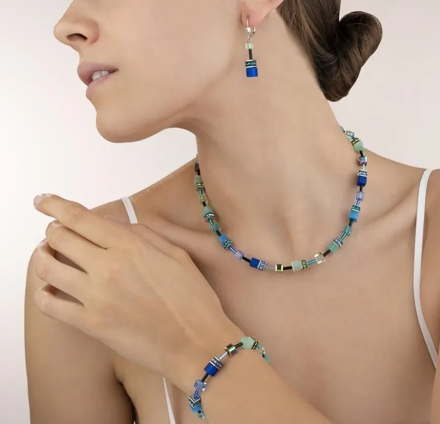 Браслет Coeur de Lion Blue-Green 2838/30-0705