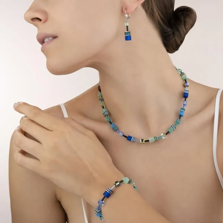 Браслет Coeur de Lion Blue-Green 2838/30-0705