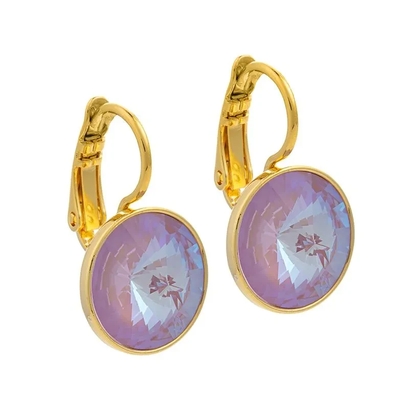 Серьги Fiore Luna Lavender Delight A1903.10 V/G
