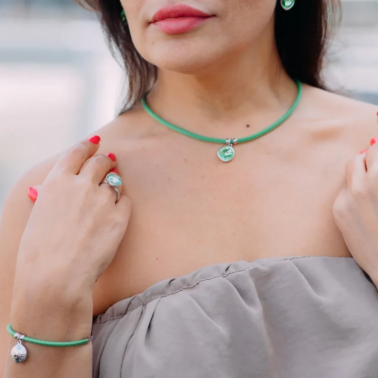 Кольцо Fiore Luna Aquamarine K1902.M22 BL/S