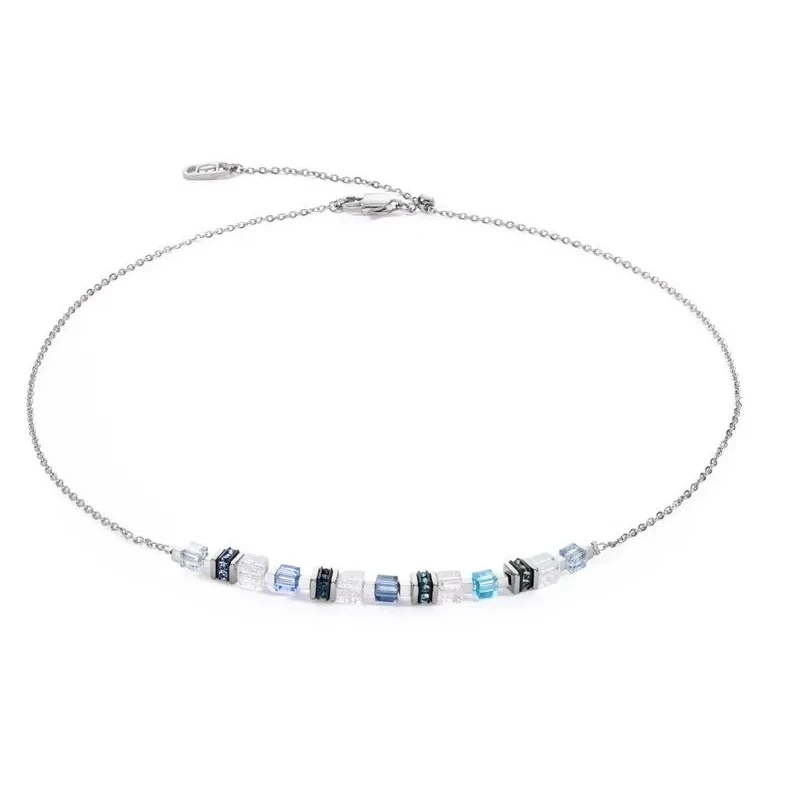 Колье Coeur de Lion Blue-Silver 5076/10-0717