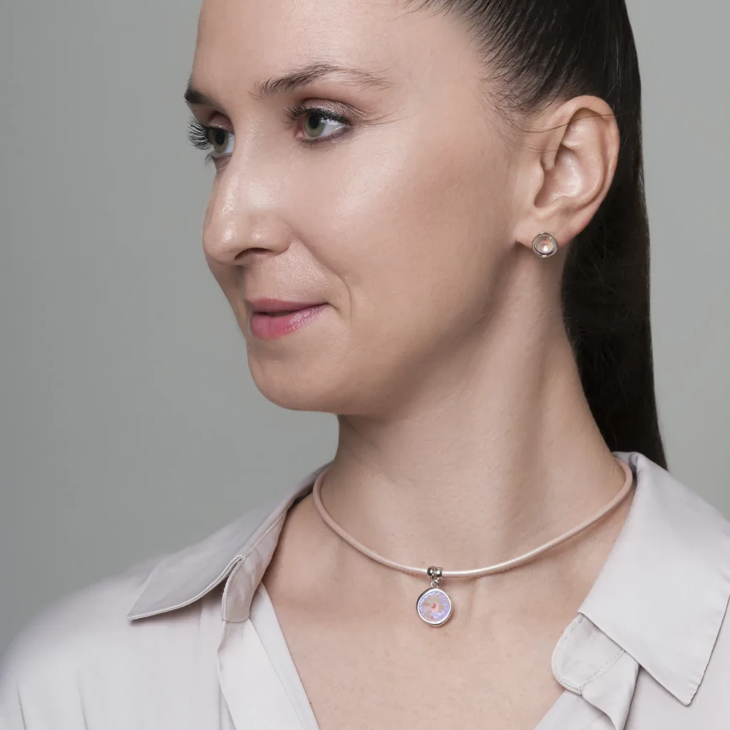 Пусеты Dusty Pink Delite A1909.M01 R/S