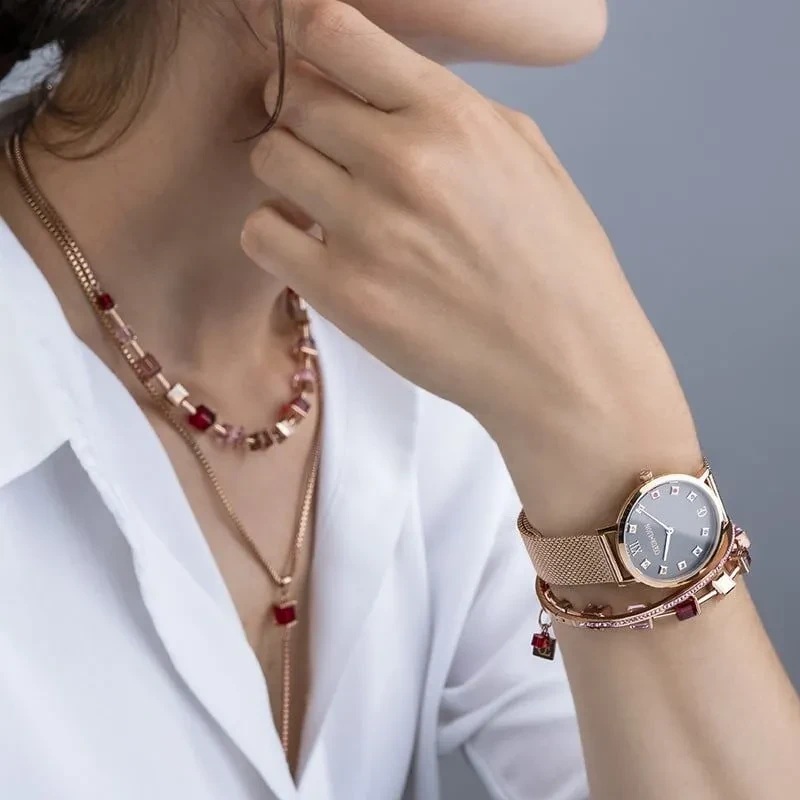 Часы Coeur de Lion Rosegold-Brown 7611/70-1636