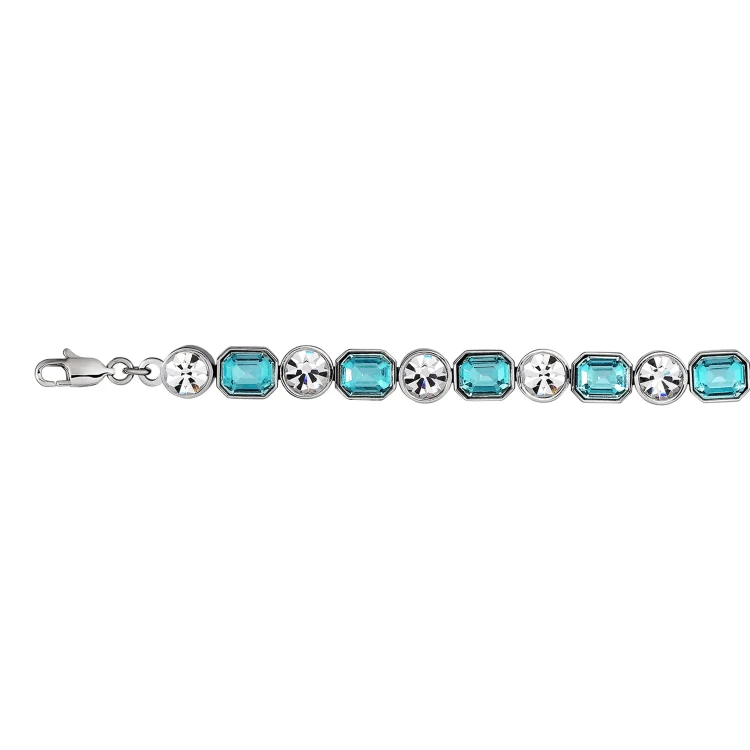 Браслет Dyrberg Kern ALAYA SS AQUA / CRYSTAL 460031