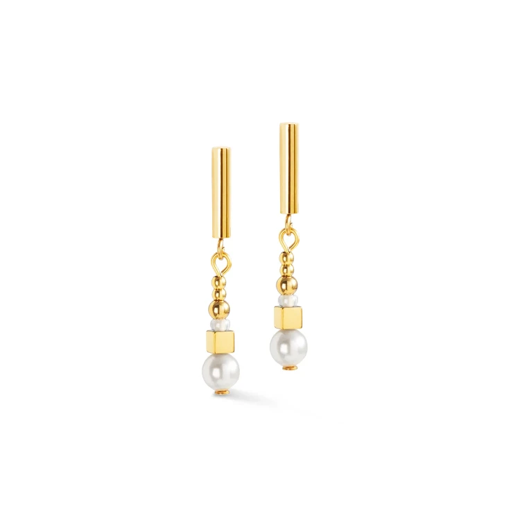 Серьги Coeur de Lion  White-Gold 4312/21-1416