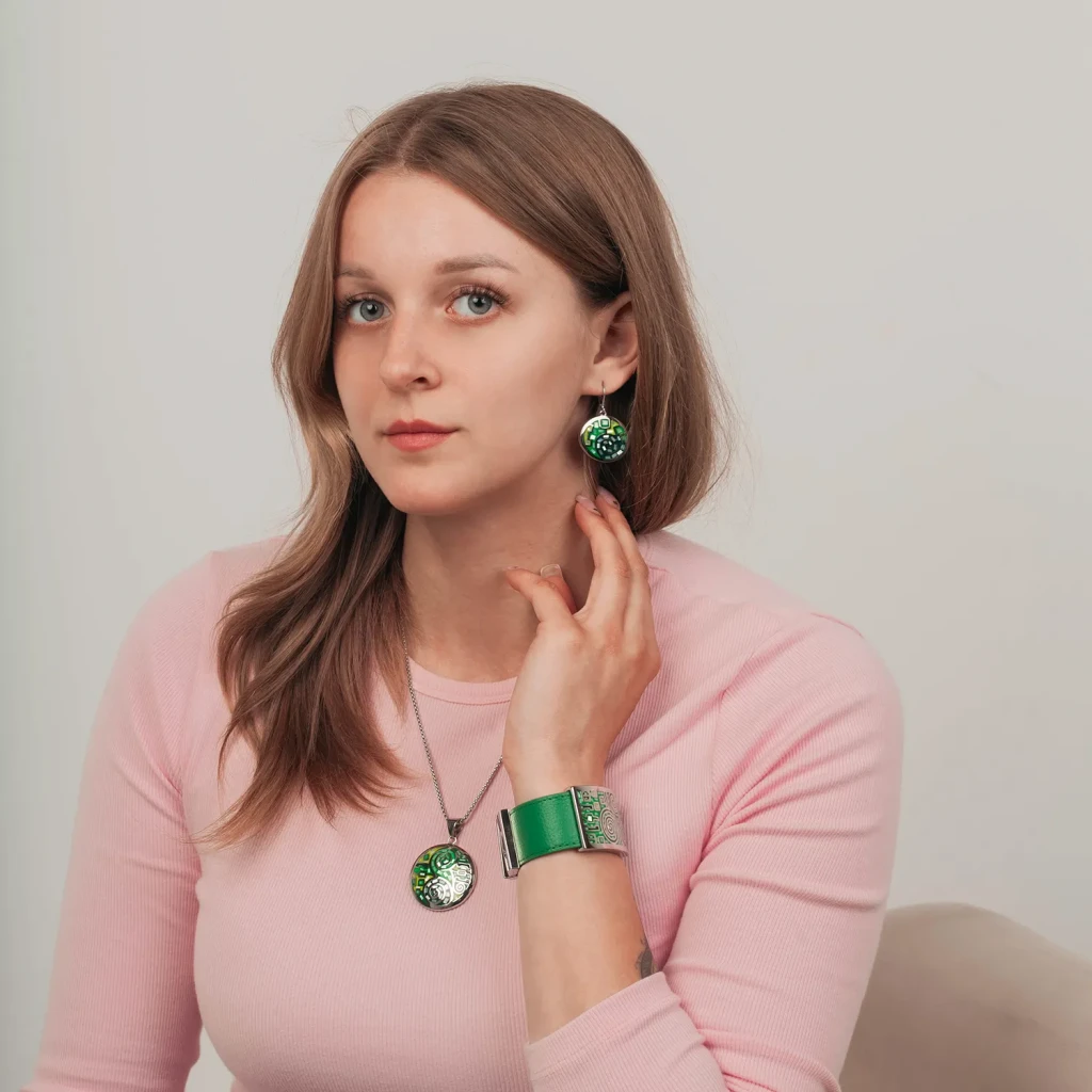 Серьги Fiore Luna AE01235-12 G/S