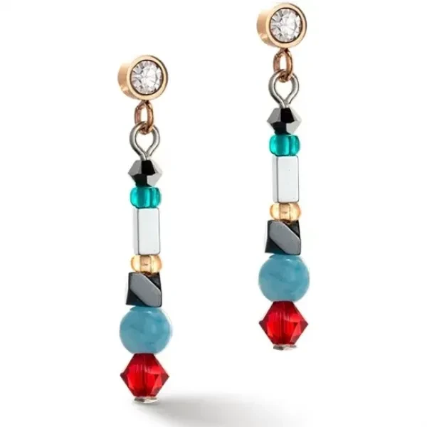 Пусеты Coeur de Lion  Multicolor Vintage 4543/21-1544