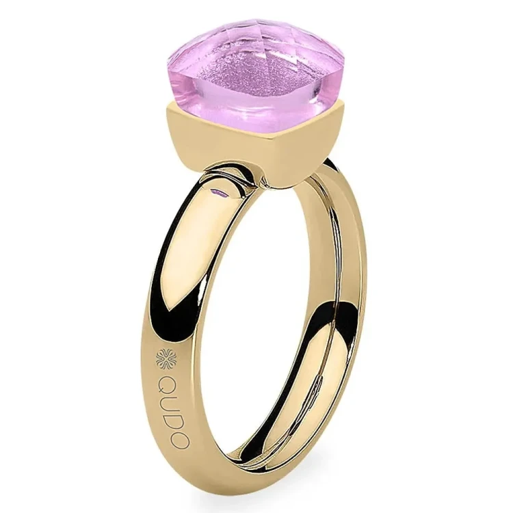 Кольцо Qudo FIRENZE 19 (G) Light Rose 107001/40-5902 19