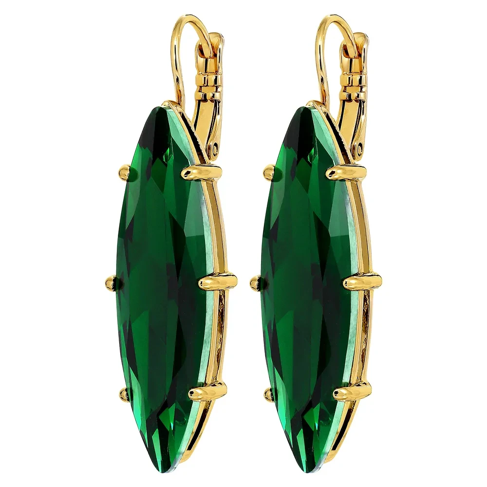 Серьги Dyrberg Kern KALAY SG EMERALD GREEN 470007