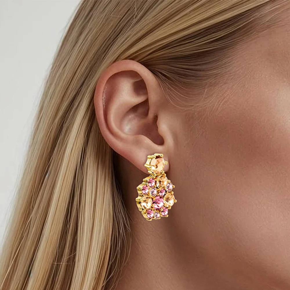 Серьги Dyrberg Kern FREESIA SG ROSE 480065
