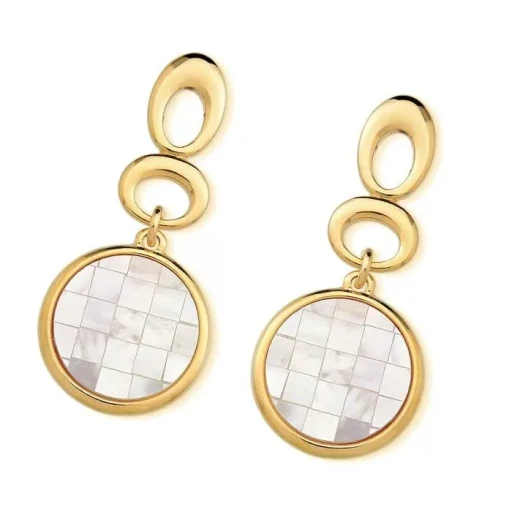 Серьги Possebon Mother Pearl Mosaic A2554.1 G