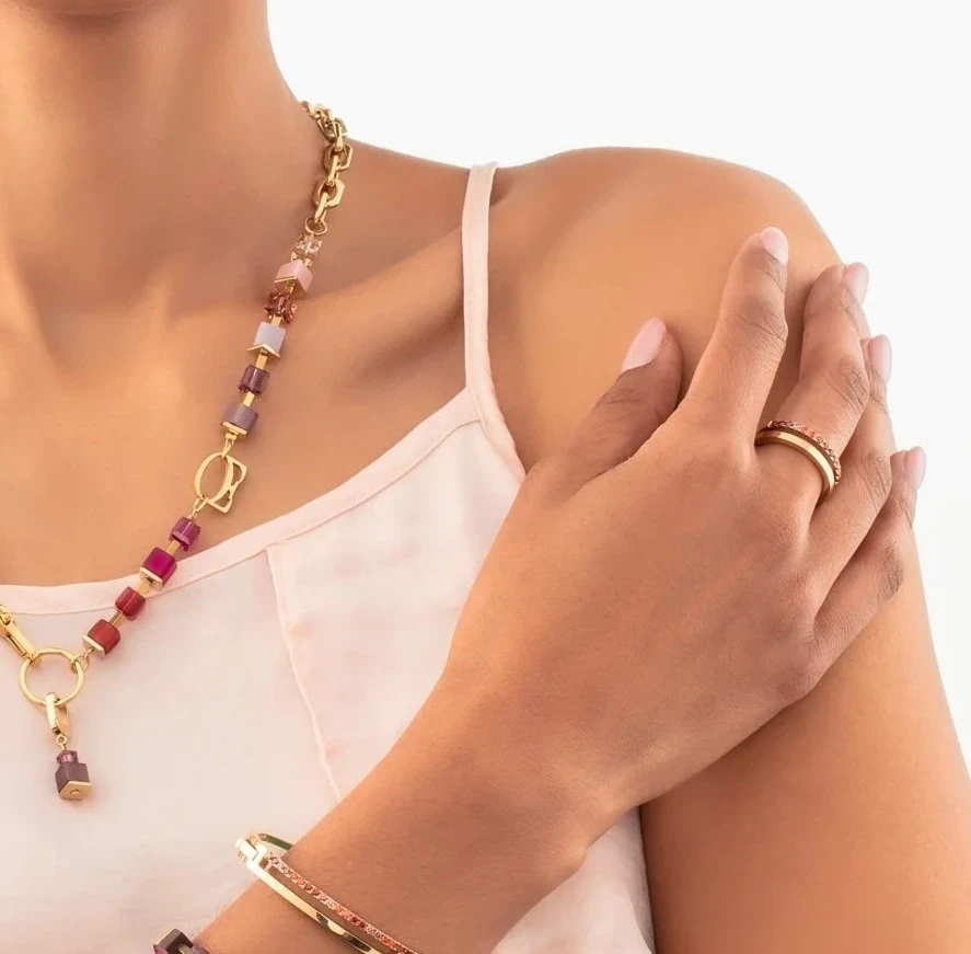 Кольцо Coeur de Lion Red-Gold 0136/40-0316 60