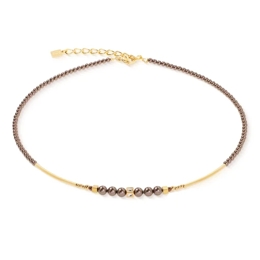 Колье Coeur de Lion Brown 4312/10-1100