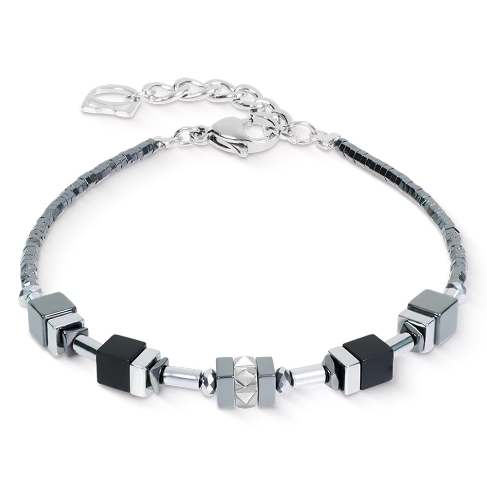 Браслет Coeur de Lion Black-Silver 2802/30-1317