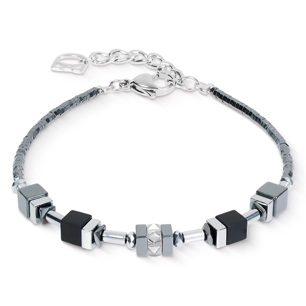 Браслет Coeur de Lion Black-Silver 2802/30-1317