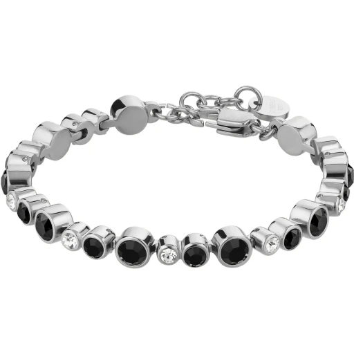 Браслет Dyrberg Kern TERESIA SS BLACK / CRYSTAL 430144