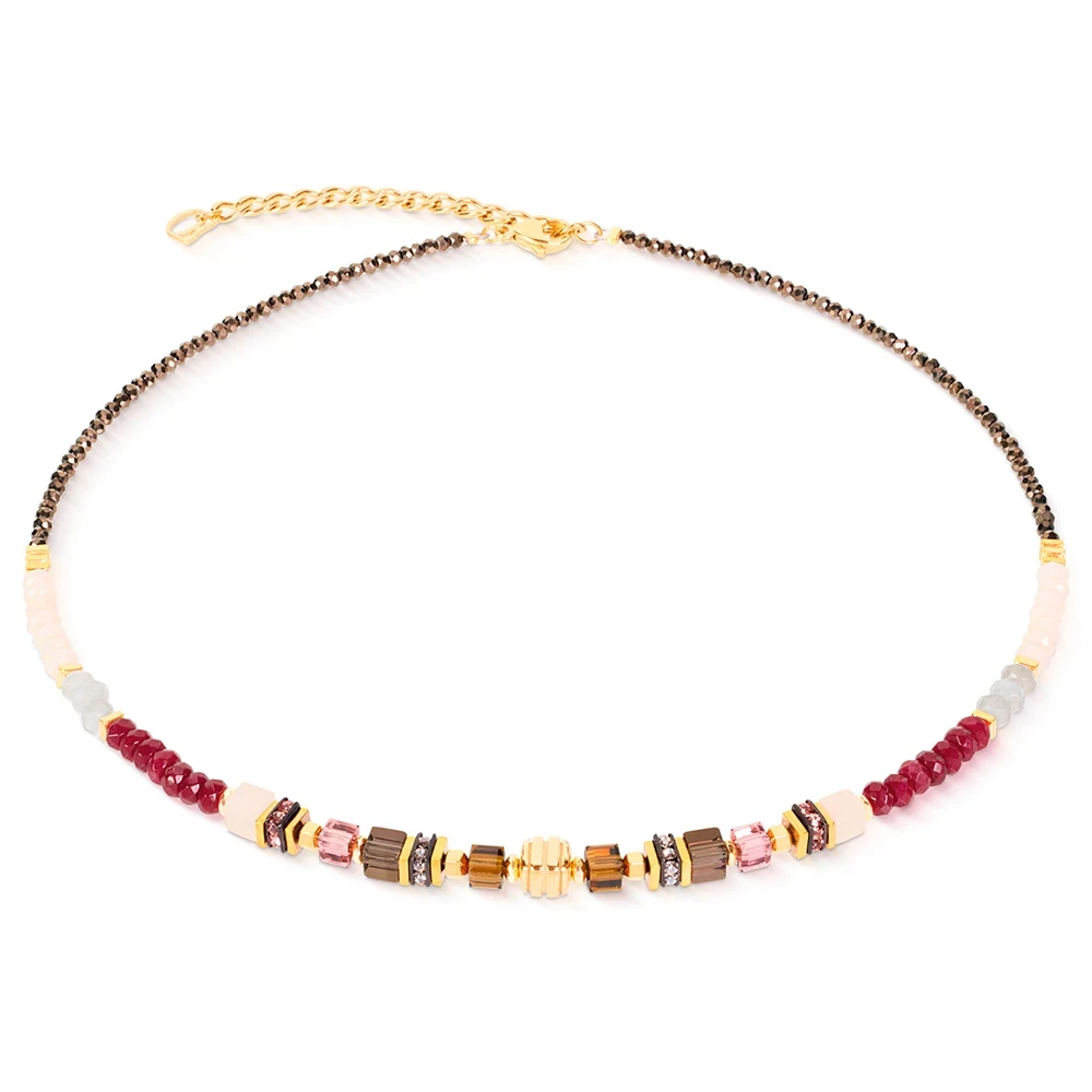 Колье Coeur de Lion Red-Beige 3041/10-0310