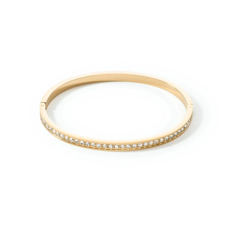 Браслет Coeur de Lion Crystal-Gold 19см 0127/37-1816