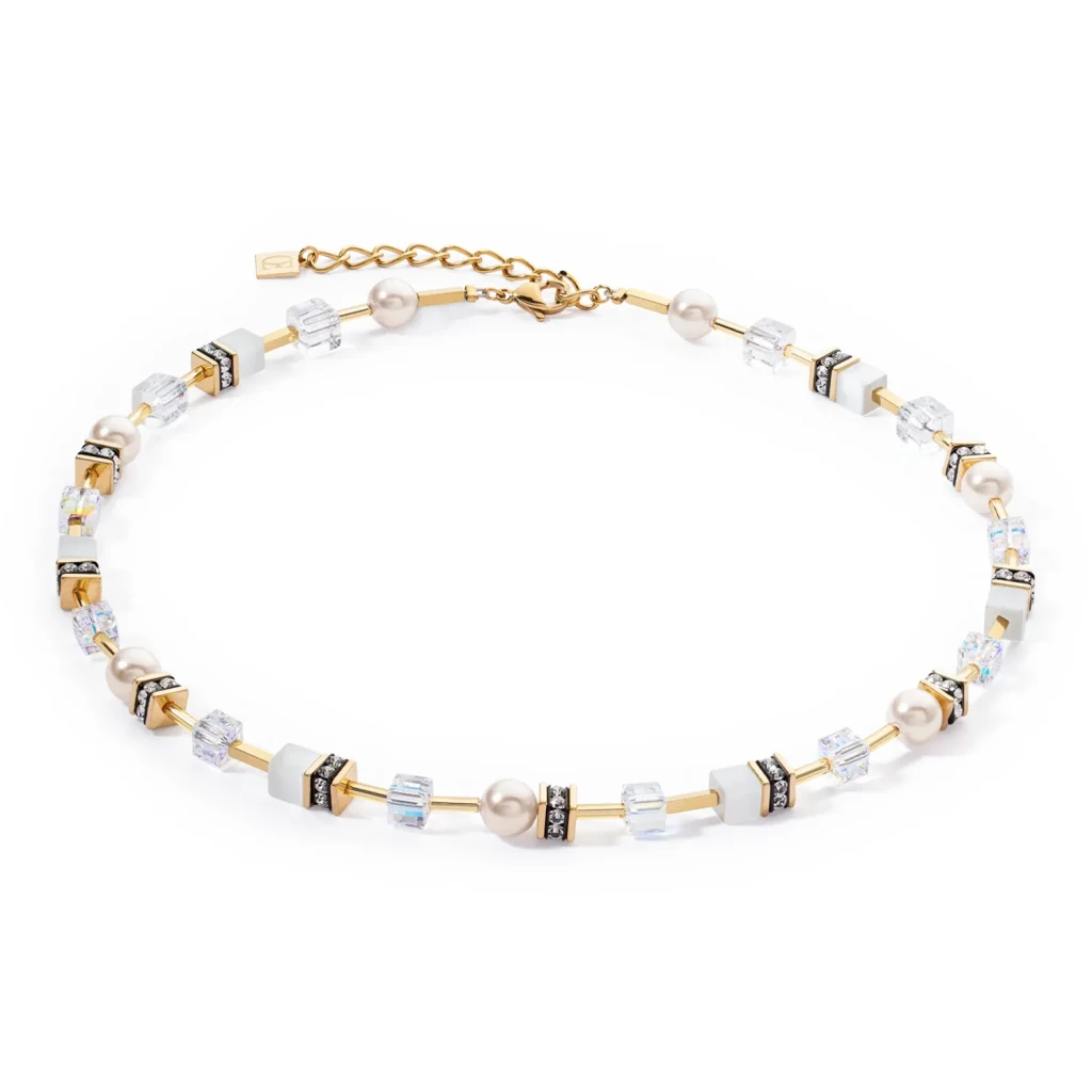 Колье Coeur de Lion White-Gold 4081/10-1416