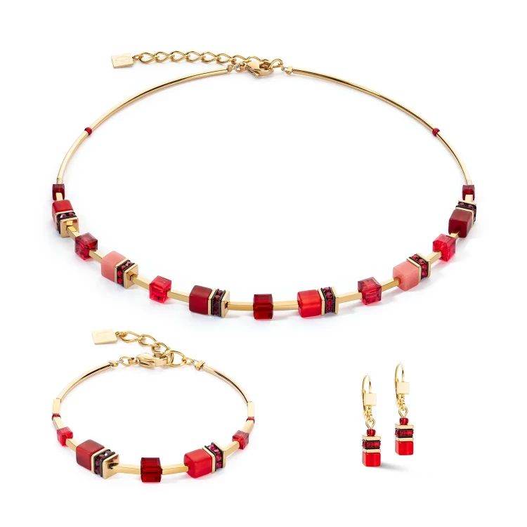 Серьги Coeur de Lion Red 2800/20-0300