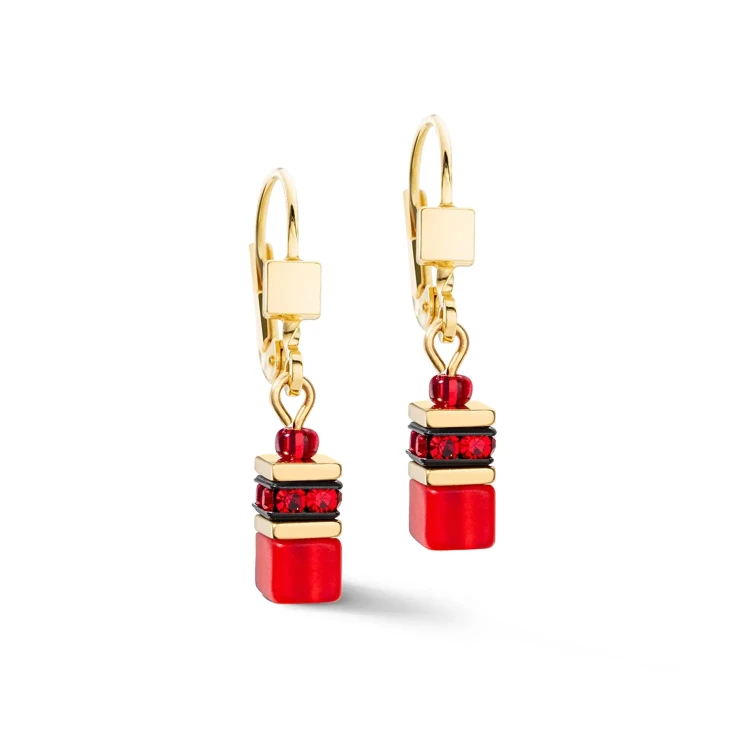 Серьги Coeur de Lion Red 2800/20-0300