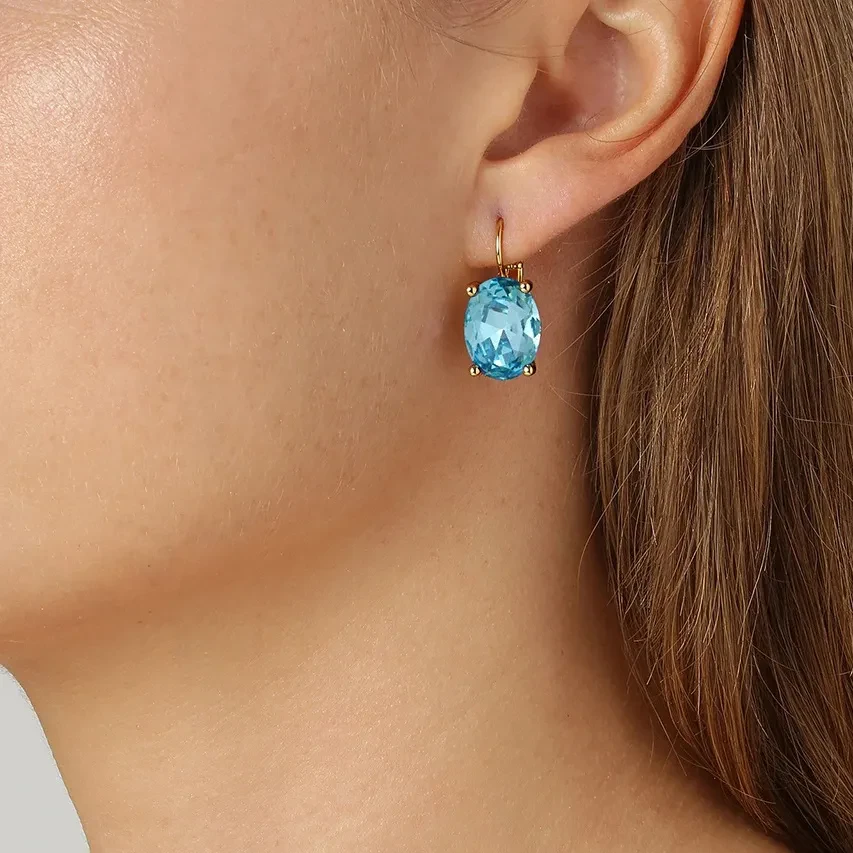 Серьги Dyrberg Kern CHANTAL SG AQUA 440097