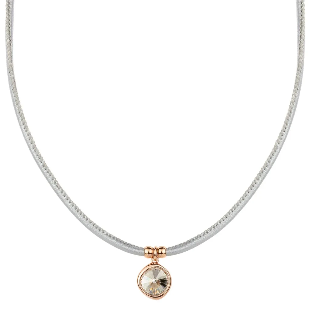 Колье Fiore Luna Silver Shade B2105.2 BW/RG