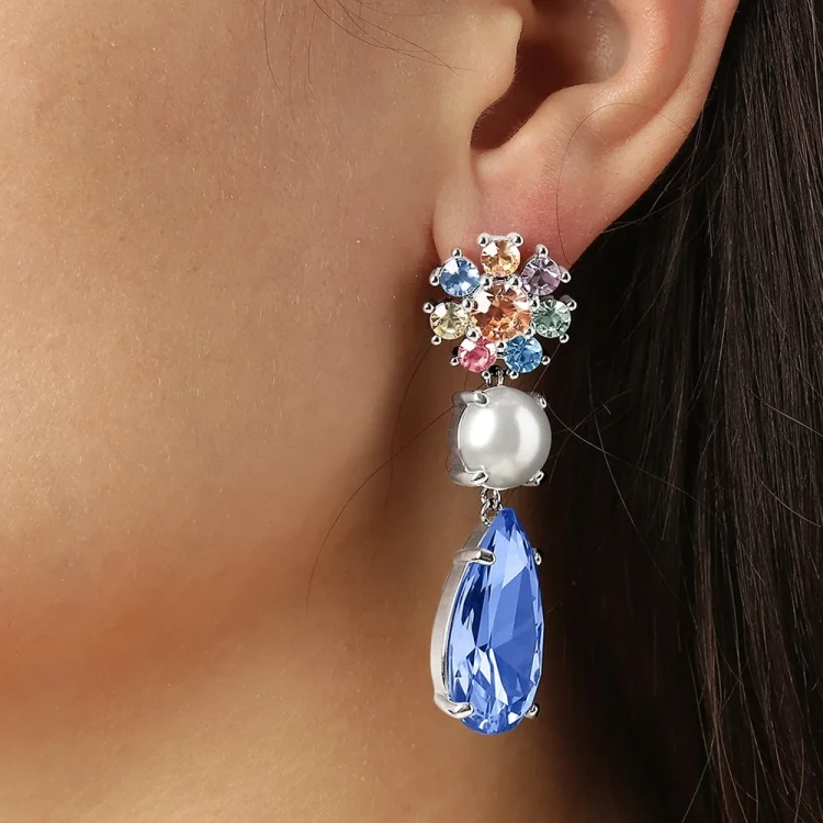 Серьги Dyrberg Kern MISIA SS LIGHT BLUE_PASTEL 460514