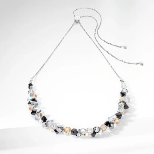 Колье COEUR DE LION Black-Crystal 4639/10-1318