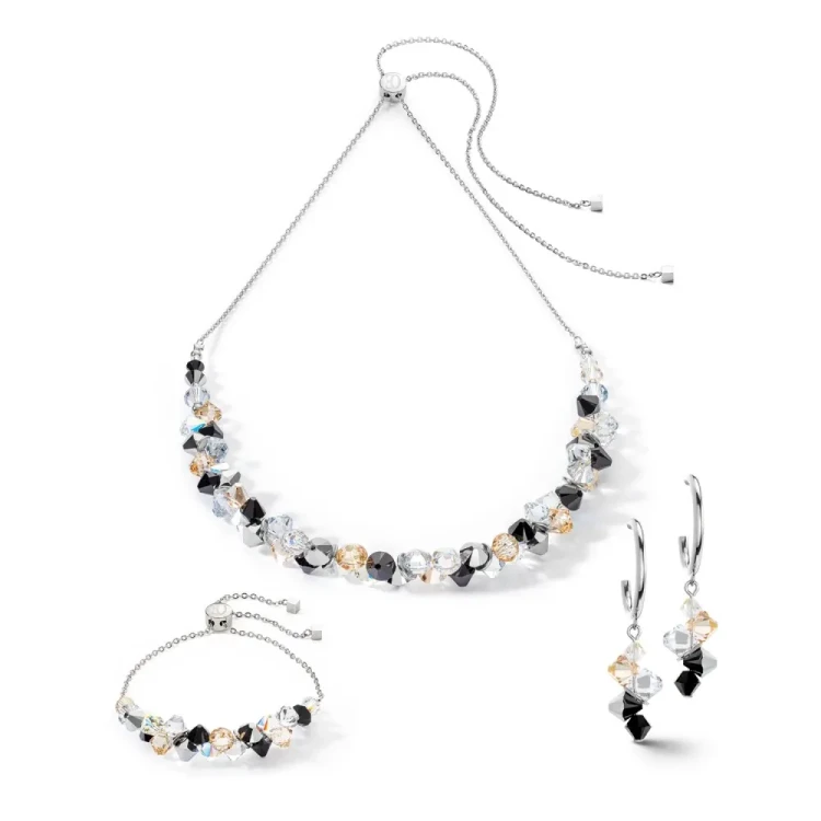 Колье COEUR DE LION Black-Crystal 4639/10-1318