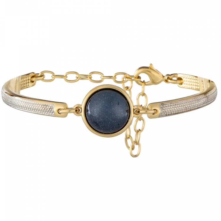 Браслет Possebon pearl blue aventurine С3363.23 B/G