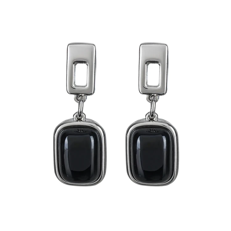 Серьги Possebon Agata Preto A0360.4 S
