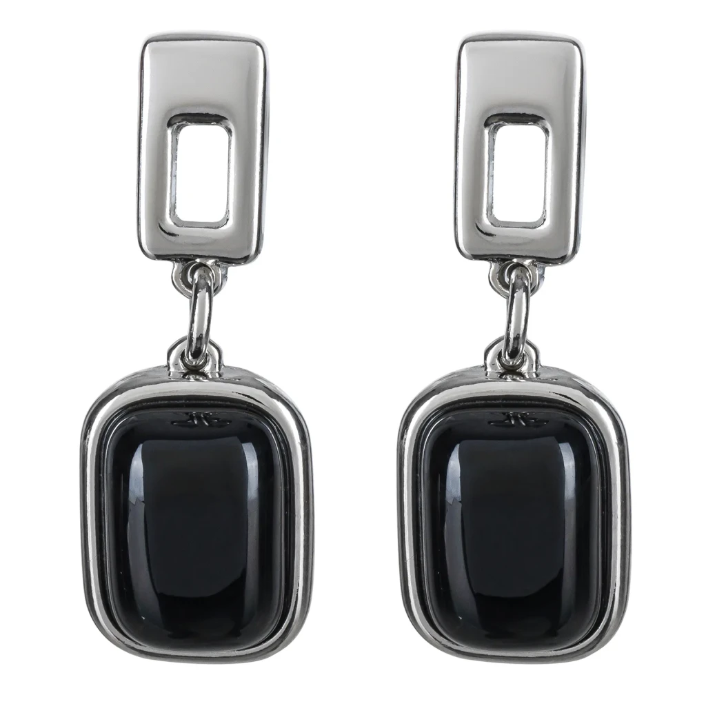 Серьги Possebon Agata Preto A0360.4 S