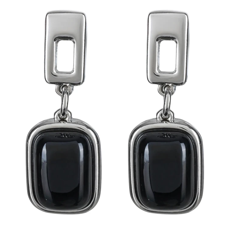 Серьги Possebon Agata Preto A0360.4 S