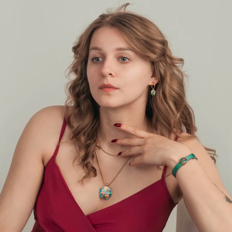 Серьги Fiore Luna AE03790-2 G