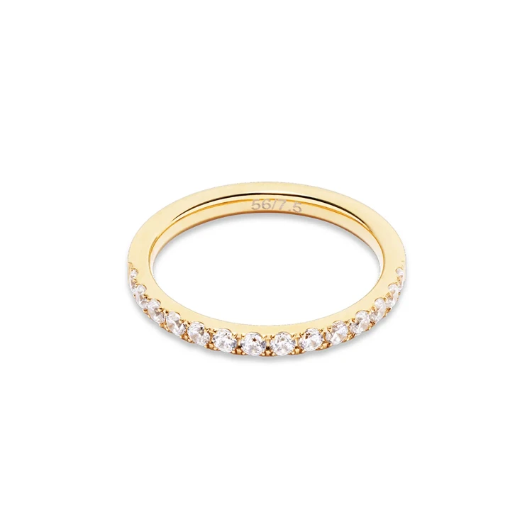 Кольцо Coeur de Lion Crystal-Gold 0146/40-1816 54