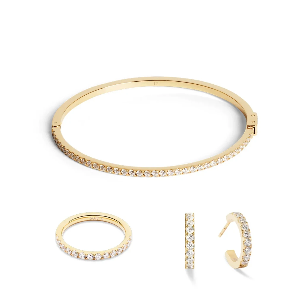 Кольцо Coeur de Lion Crystal-Gold 0146/40-1816 54