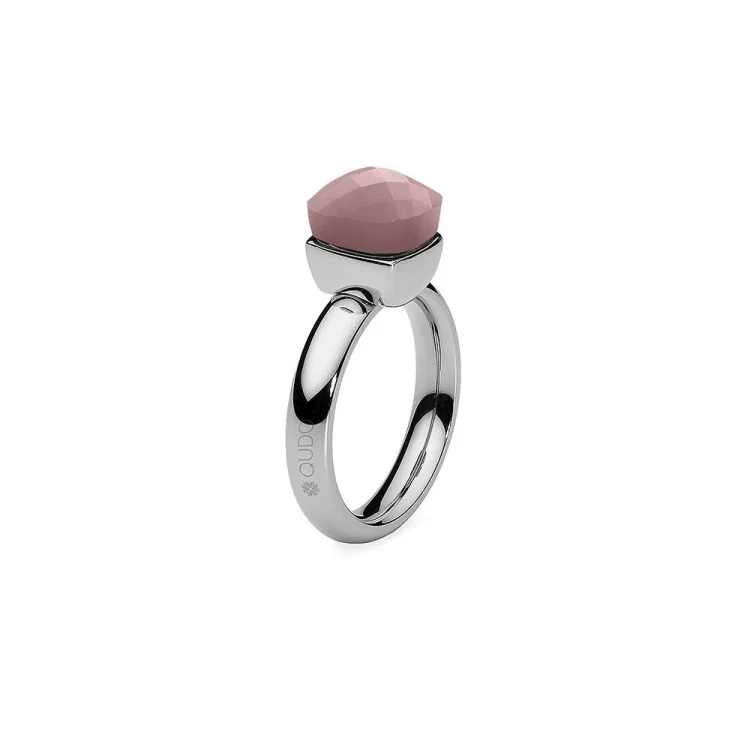 Кольцо Qudo Firenze Dark Rose Opal 16.5 мм 610084 R/S