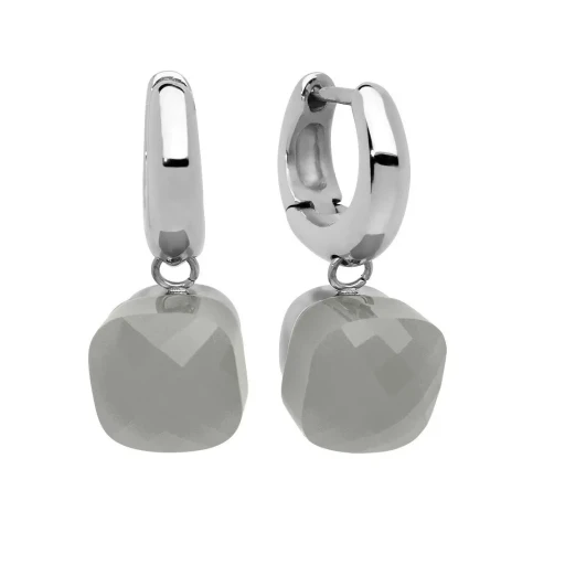 Серьги Qudo Firenze Grey 300072 BW/S