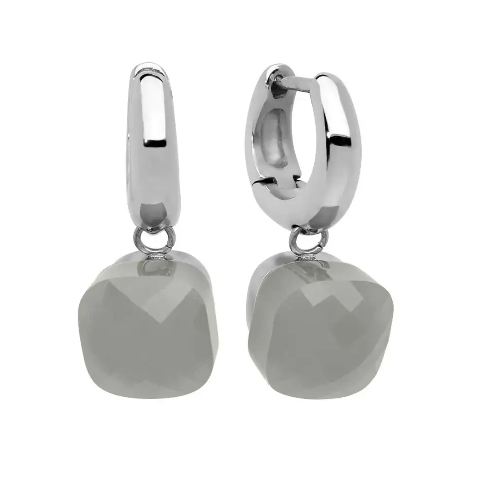 Серьги Qudo Firenze Grey 300072 BW/S