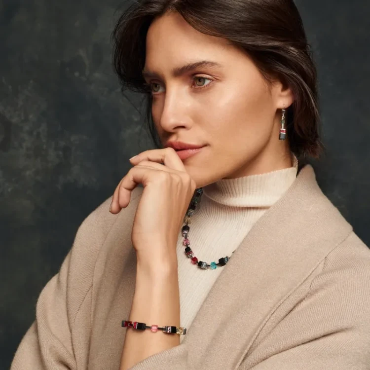 Серьги Coeur de Lion Onyx Pop Art 4018/20-1581