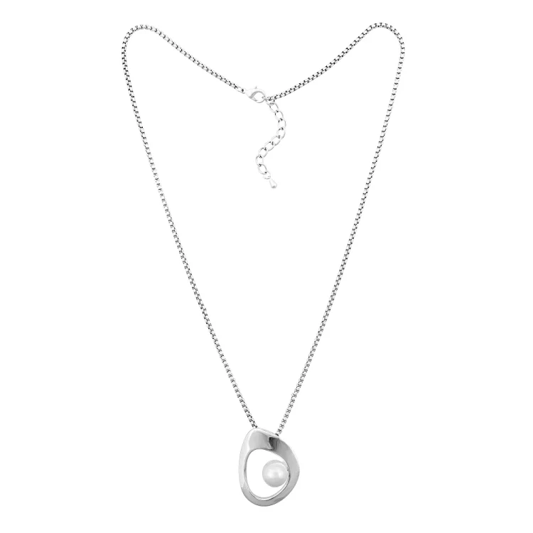 Колье Fiore Luna WHITE PEARL BBN13063-03 S