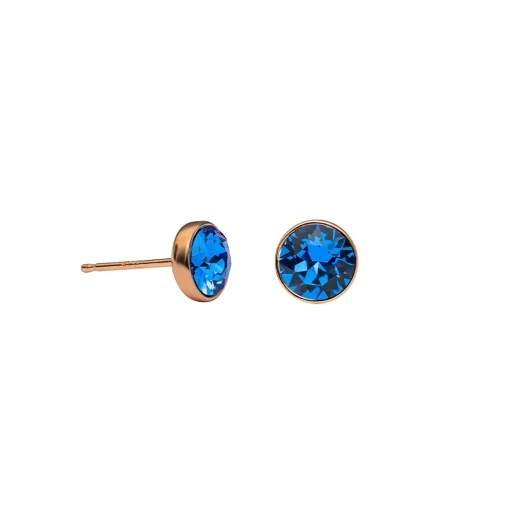 Fiore Luna Пусеты Sapphire SWE297 SA RG