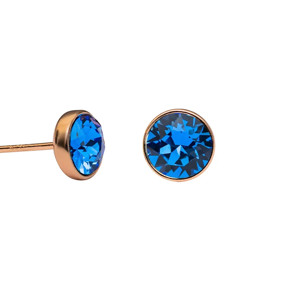 Fiore Luna Пусеты Sapphire SWE297 SA RG