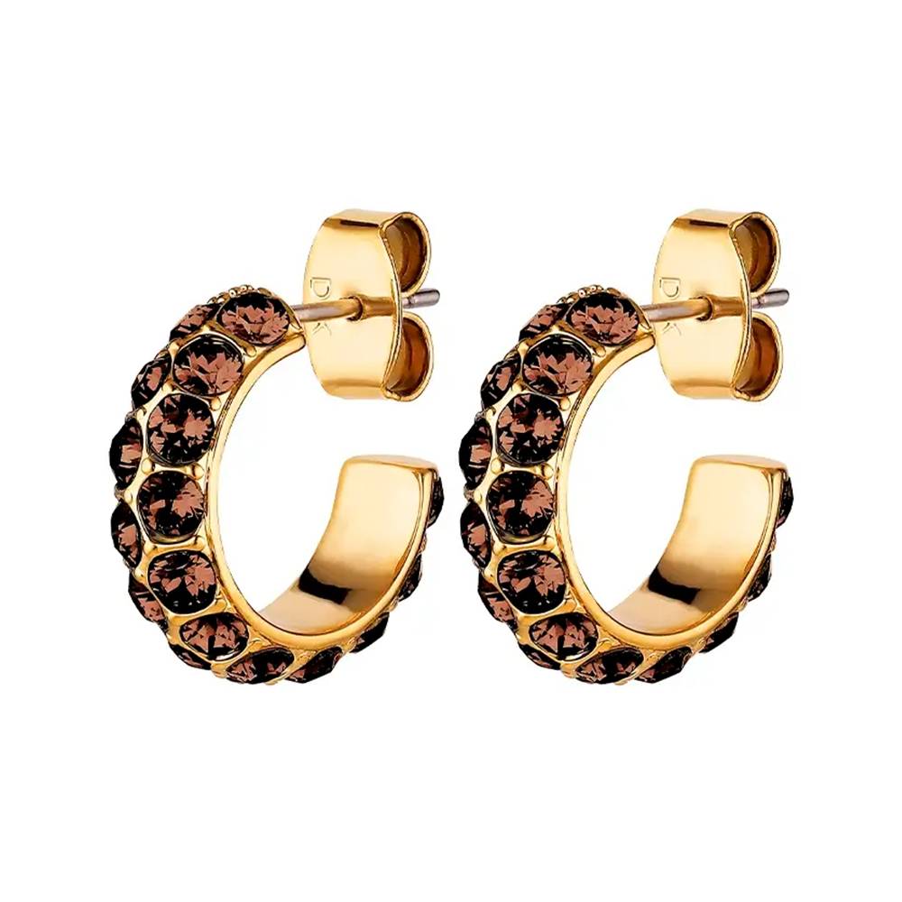 Серьги Dyrberg Kern HEIDI SG BROWN 490213